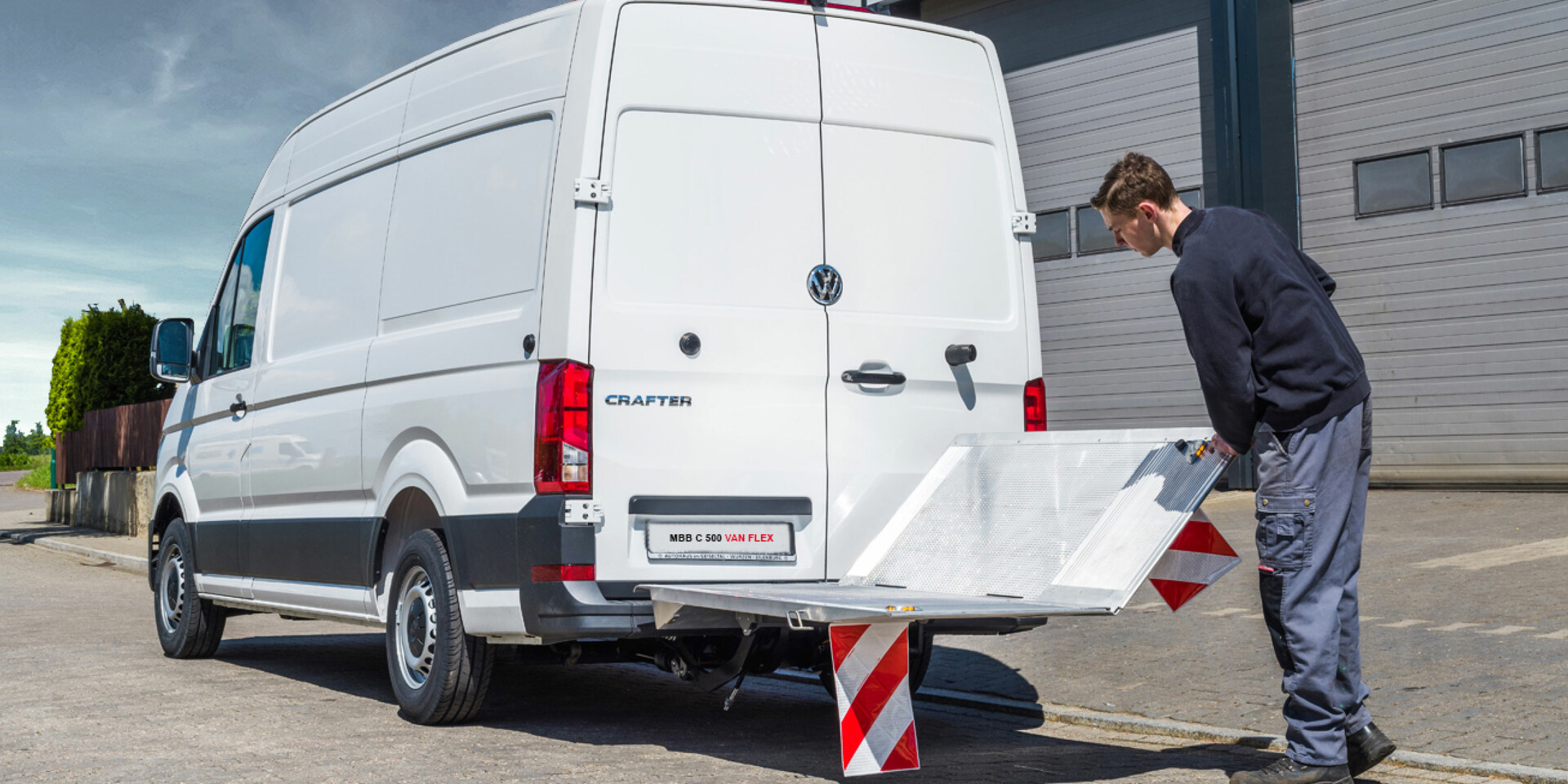Panel van with tail lift for sale sales